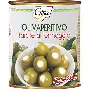 OLIVE - "OLIVAPERITIVO" - Olive farcite con FORMAGGIO (COD. 01344)