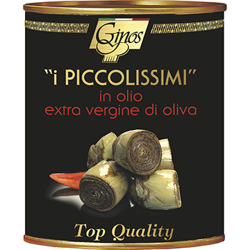 ANTIPASTI E CONTORNI - I "PICCOLISSIMI" - Carciofini in olio E.V.O. (COD. 01038)