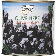 OLIVES - BLACK PITTED olives (COD. 01306)