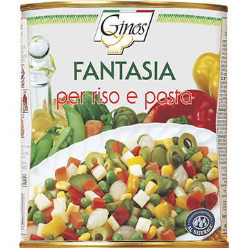 STARTERS AND SIDE DISHES - "FANTASIA" - Vegetable mix for rice and pasta (COD. 01221)
