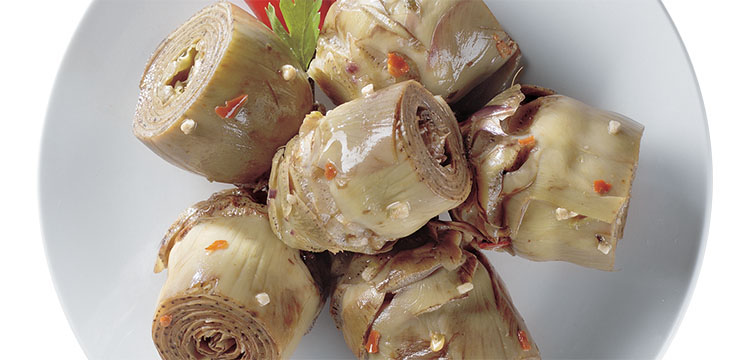 STARTERS AND SIDE DISHES - "CAMPAGNOLO" - Country artichokes (COD. 01019)