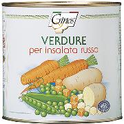 ENTREMESES  - "INSALATA RUSSA " Mezcla de verduras (COD. 01314)