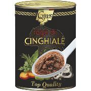 SAUCES AND SAUCES MEAT - WILD BOAR meat sauce (COD. 03106)