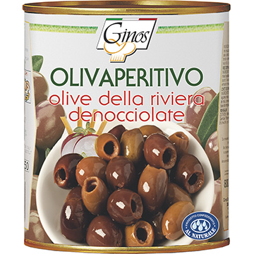 OLIVE - "OLIVAPERITIVO" - Olive della RIVIERA DENOCCIOLATE (COD. 01346)