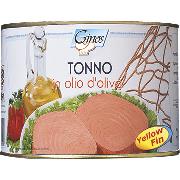 FISH - YELLOWFIN TUNA in olive oil 2/1 (COD. 05002)