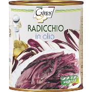STARTERS AND SIDE DISHES - RED CHICORY in oil (COD. 01003)