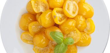 TOMATOES - "POMOSOLE" - Yellow semidry cherry tomatoes (COD. 01008)