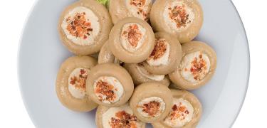 MUSHROOMS - "BOTTONDORO" - Tops of mushrooms cheese stuffed (COD. 01014)