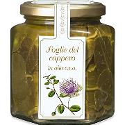 STARTERS AND SIDE DISHES - CAPER LEAVES in E.V.O. oil (COD. 01351)