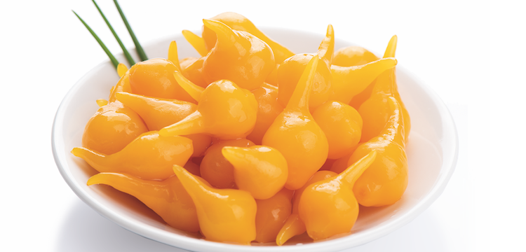 PEPPERS - SMALL DROPS OF YELLOW PEPPERS (COD. 01042)