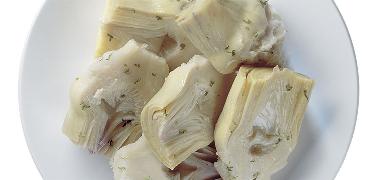 STARTERS AND SIDE DISHES - SAUTEED HALF CUT ARTICHOKES (COD. 01215)