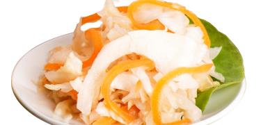 STARTERS AND SIDE DISHES - "COLESLAW" Cabbage and carrot salad mix (COD. 01253)