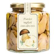 MUSHROOMS - Chopped ceps mushrooms with E.V. Olive oil (COD. 01049)