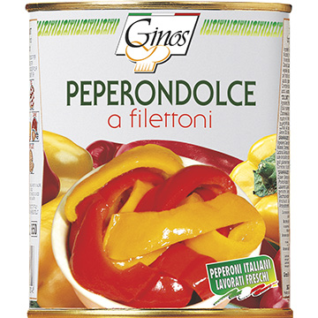 PEPPERS - "PEPERONDOLCE" - Pepper fillets (COD. 01204)