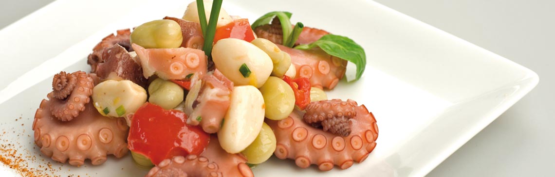 Hors d'oeuvre - Tricolor octopus