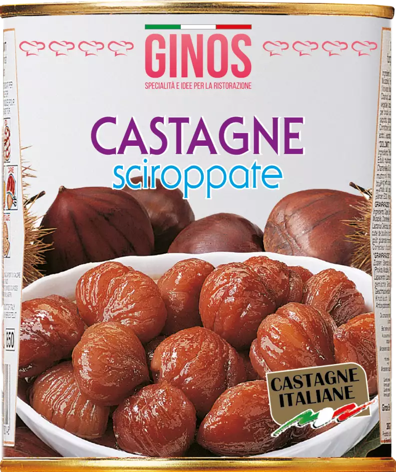 CASTAÑAS en almíbar
