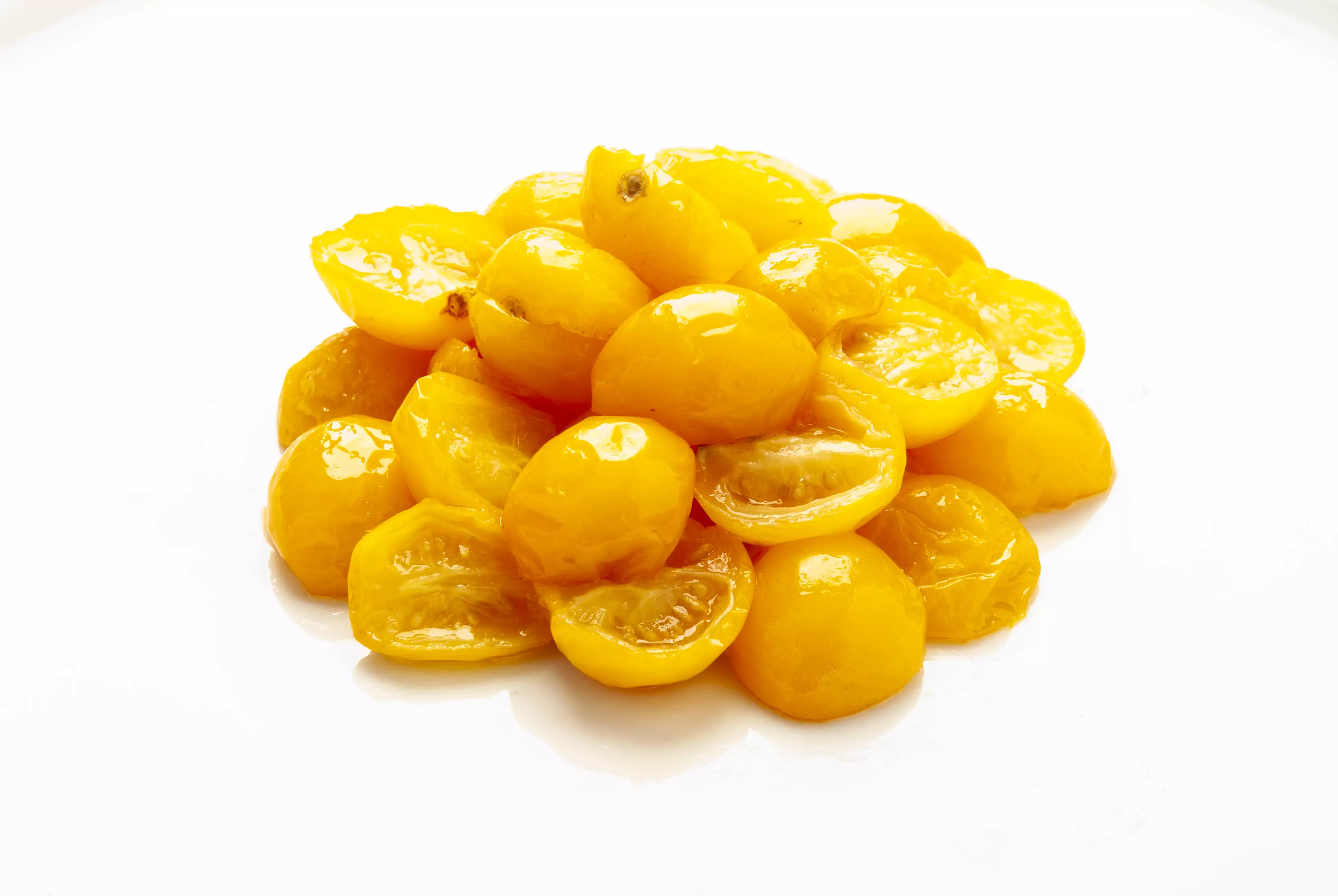 "POMOSOLE" - Pequeños tomates amarillos semisecos